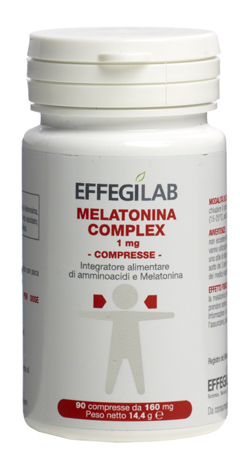MELATONINA COMPLEX 1MG 90 COMPRESSE - Farmafamily.it