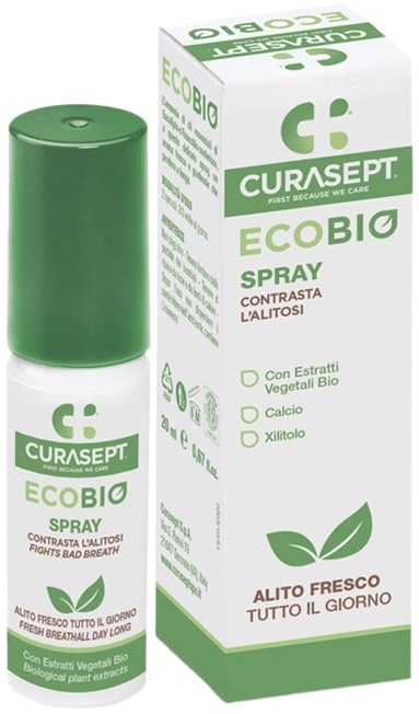 CURASEPT PHARMADENT ECOBIO SPRAY 20 ML - Farmafamily.it