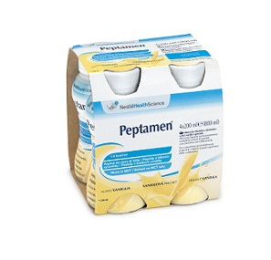 PEPTAMEN VANIGLIA 4 X 200 ML - Farmafamily.it