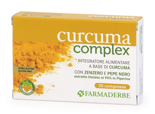 CURCUMA COMPLEX 30 COMPRESSE - Farmafamily.it