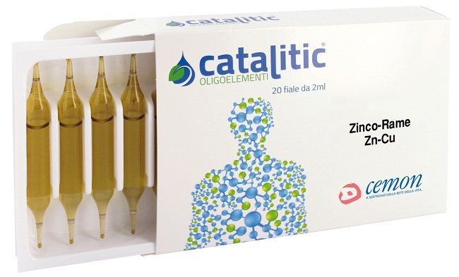 CATALITIC OLIGOELEMENTI ZINCO RAME ZN-CU 20 FIALE 2 ML - Farmafamily.it