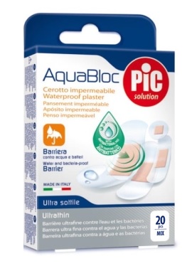 CEROTTO PIC AQUABLOC MIX ANTIBATTERICO 20 PEZZI - Farmafamily.it