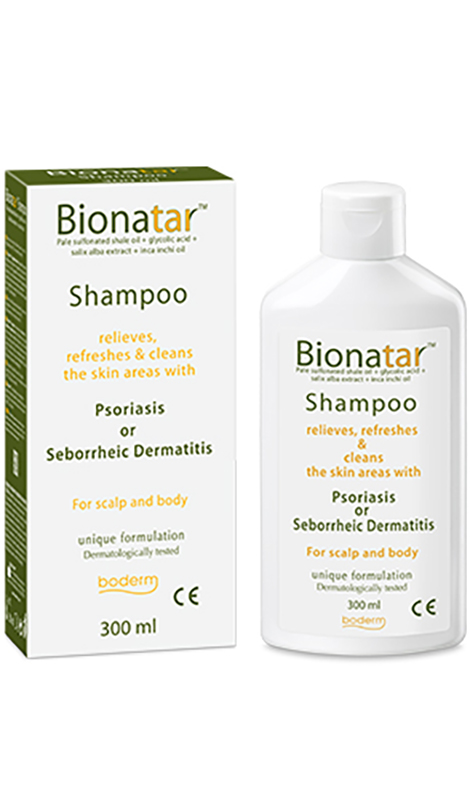 BIONATAR SHAMPOO INDICATO IN PRESENZA DI SINTOMI DI PSORIASI E DERMATITE SEBORROICA 200 ML - Farmafamily.it