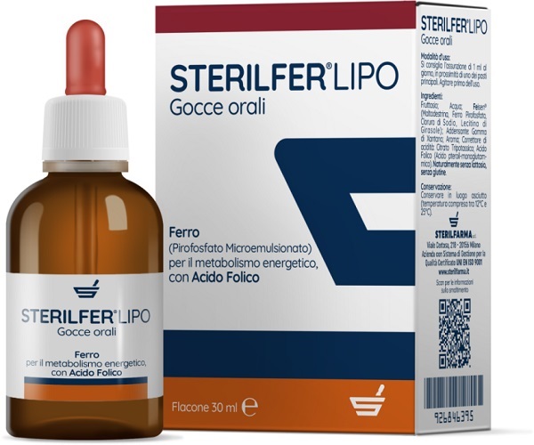 STERILFER LIPO GOCCE 30 ML - Farmafamily.it