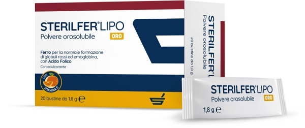 STERILFER LIPO ORO 20 BUSTINE - Farmafamily.it