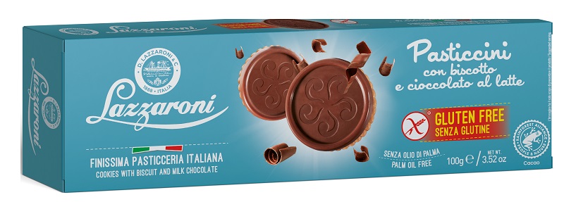PASTICCINI BISCOTTO/CIOCCOLATO AL LATTE 100 G - Farmafamily.it