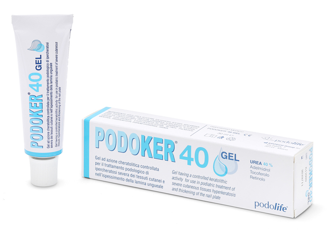 PODOKER 40 GEL AZIONE CHERATOLITICA TUBO DA 30 ML CON APPLICATORE - Farmafamily.it