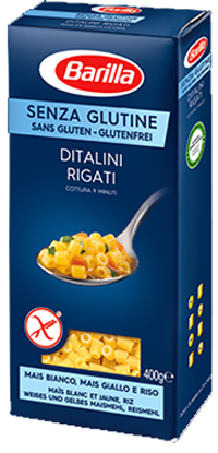 BARILLA DITALINI RIGATI 400 G - Farmafamily.it