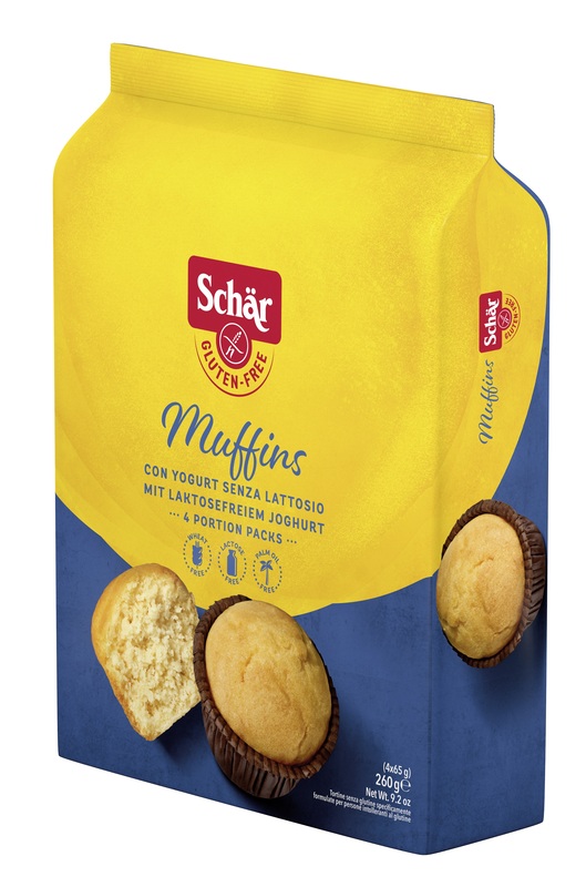 SCHAR MUFFINS SENZA LATTOSIO 4 PORZIONI DA 65 G - Farmafamily.it