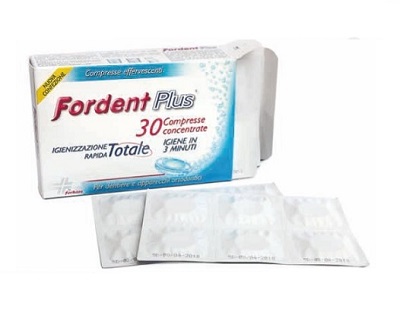 FORDENT PLUS 30 COMPRESSE CONCENTRATE PER DENTIERE E APPARECCHI ORTODONTICI - Farmafamily.it