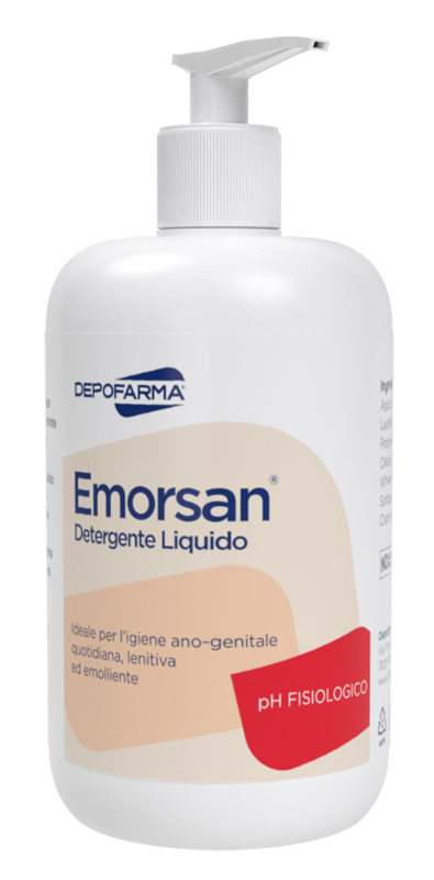 EMORSAN DETERGENTE LIQUIDO IGIENE ANO-GENITALE PH FISIOLOGICO 500 ML - Farmafamily.it