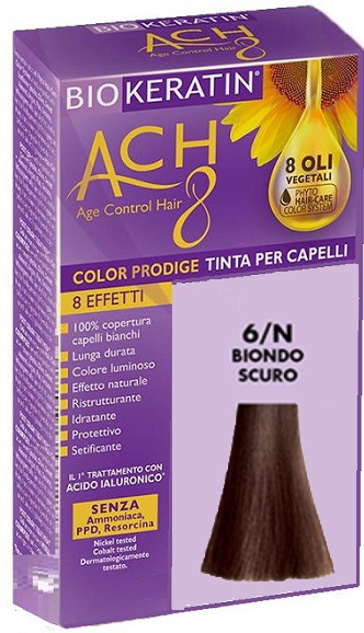 BIOKERATIN ACH8 COLOR PRODIGE 6/N BIONDO SCURO - Farmafamily.it