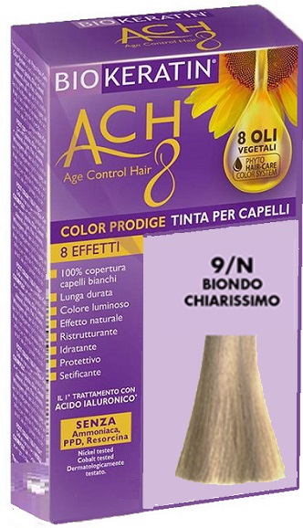 BIOKERATIN ACH8 COLOR PRODIGE 9/N BIONDO CHIARISSIMO - Farmafamily.it