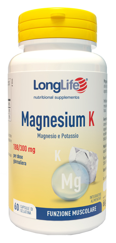 LONGLIFE MAGNESIUM K 60 CAPSULE - Farmafamily.it