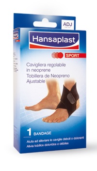 CAVIGLIERA REGOLABILE NEOPRENE HANSAPLAST - Farmafamily.it