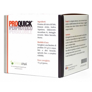 PROQUICK 21 BUSTINE - Farmafamily.it