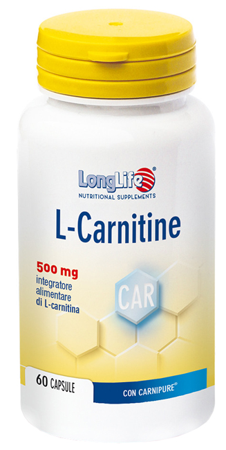 LONGLIFE L-CARNITINE 60 CAPSULE DI GELATINA DA 960 MG - Farmafamily.it
