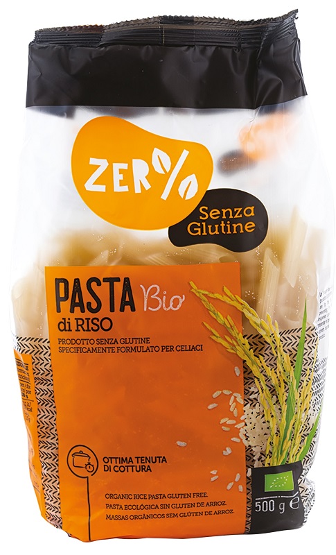 ZERO% GLUTINE PASTA RISO PENNE SENZA GLUTINE BIO 500 G - Farmafamily.it