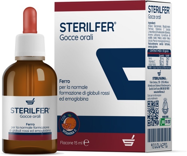 STERILFER GOCCE 15 ML - Farmafamily.it