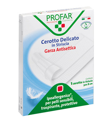 CEROTTO TESSUTO NON TESSUTO DELICATO 1 STRISCIA 50X8 CM PROFAR - Farmafamily.it