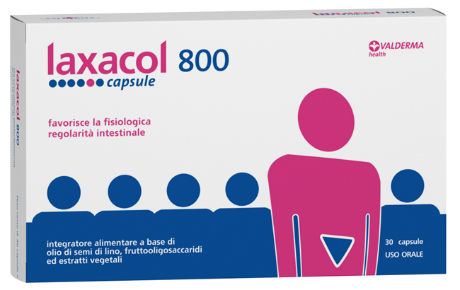 LAXACOL 800 30 CAPSULE - Farmafamily.it