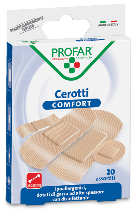 COMFORT 20 CEROTTO ASSORTITI PROFAR - Farmafamily.it