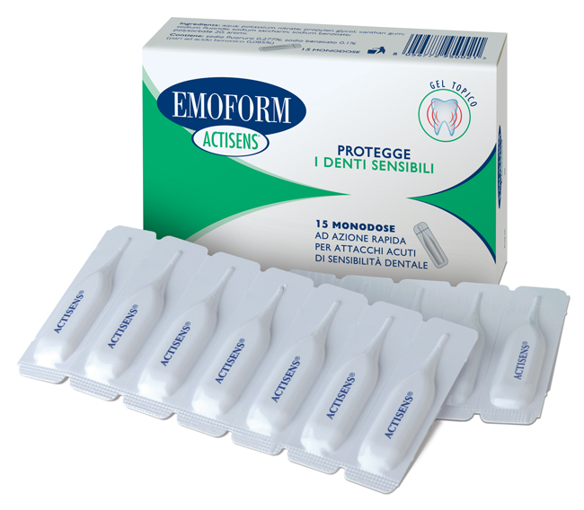EMOFORM ACTISENS GEL 15 FIALE DA 2 ML - Farmafamily.it