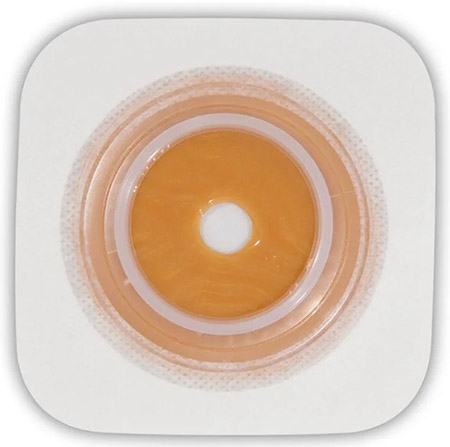 PLACCA NATURA+ FLESSIBILE IN STOMAHESIVE NATURA+ 45MM 5 PEZZI CON CEROTTO IDROCOLLOIDALE - Farmafamily.it