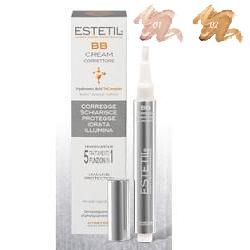 ESTETIL BB CREAM CORRETTORE ILLUMINANTE BORSE E OCCHIAIE 2 PENNA 2,5ML - Farmafamily.it