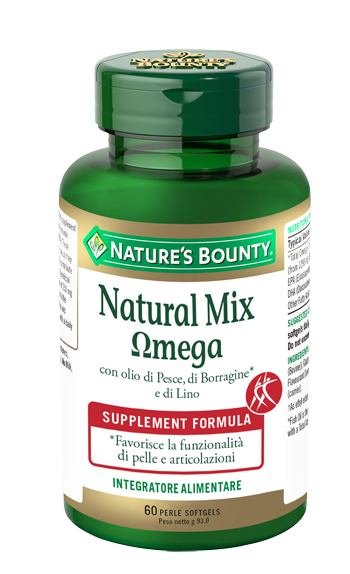 NATURAL MIX OMEGA 60 PERLE - Farmafamily.it