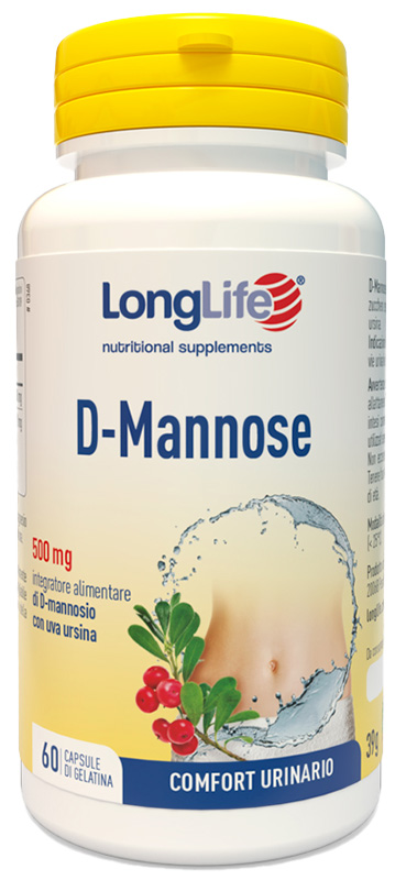 LONGLIFE D-MANNOSE 60 CAPSULE - Farmafamily.it