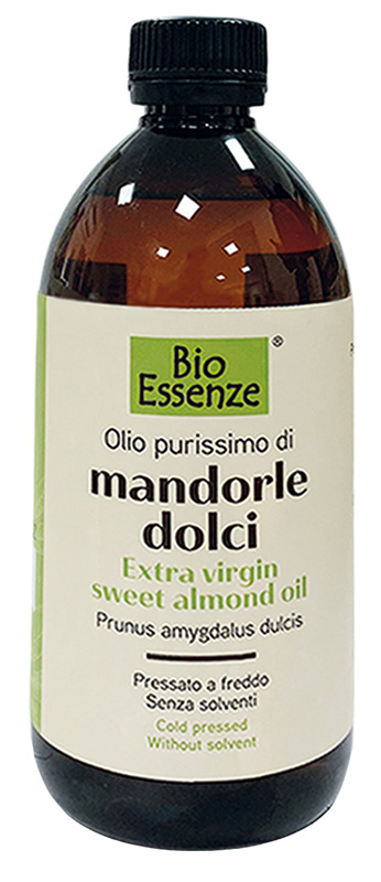 BIO ESSENZE OLIO PURISSIMO DI MANDORLE DOLCI 500 ML - Farmafamily.it
