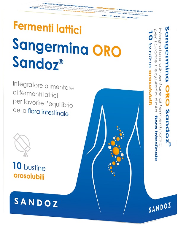 SANGERMINA ORO 10 BUSTINE OROSOLUBILE - Farmafamily.it