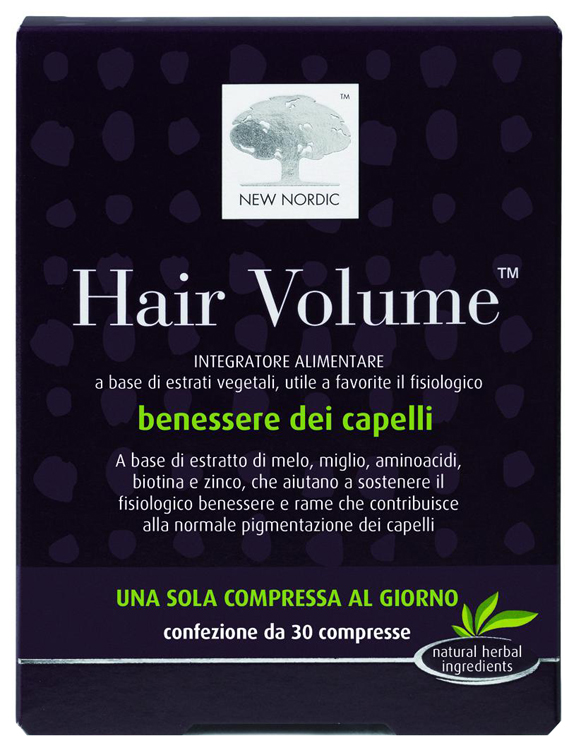 HAIR VOLUME INTEGRATORE ALIMENTARE BLISTER 30 COMPRESSE - Farmafamily.it