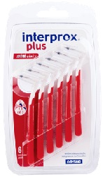 INTERPROX PLUS MINICONICO ROSSO 6 PEZZI - Farmafamily.it
