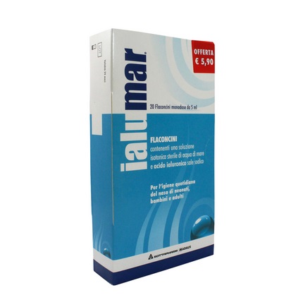 SOLUZIONE ISOTONICA IALUMAR 20 FLACONCINI MONODOSE 5 ML - Farmafamily.it