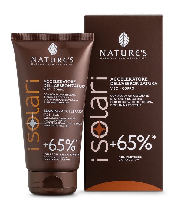 NATURE'S I SOLARI ACCELERATORE DELL'ABBRONZATURA +65% 150 ML - Farmafamily.it