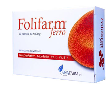 FOLIFARM FERRO 20 CAPSULE - Farmafamily.it