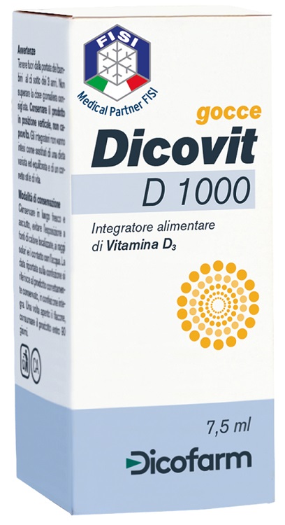 DICOVIT D 1000 7,5 ML - Farmafamily.it