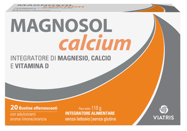 MAGNOSOL CALCIUM POLVERE EFFERVESCENTE 20 BUSTINE - Farmafamily.it