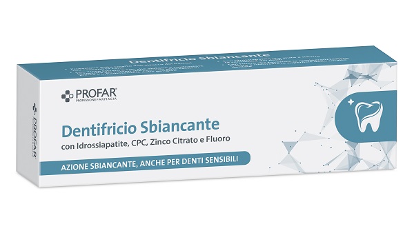 DENTIFRICIO SBIANCANTE 75 ML PROFAR - Farmafamily.it