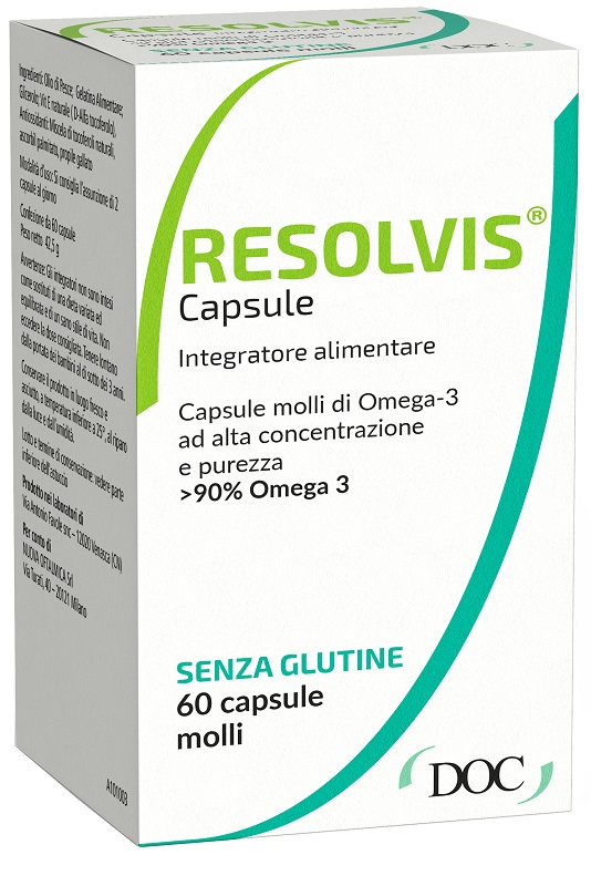 RESOLVIS 60 CAPSULE MOLLI - Farmafamily.it