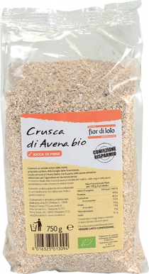 CRUSCA DI AVENA BIO 750 G - Farmafamily.it