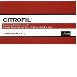 CITROFIL 20 BUSTINE 4,5 G - Farmafamily.it