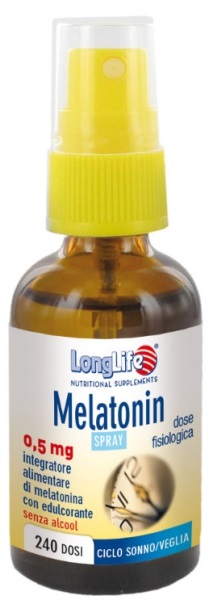 LONGLIFE MELATONIN SPRAY 0,5MG 30 ML - Farmafamily.it