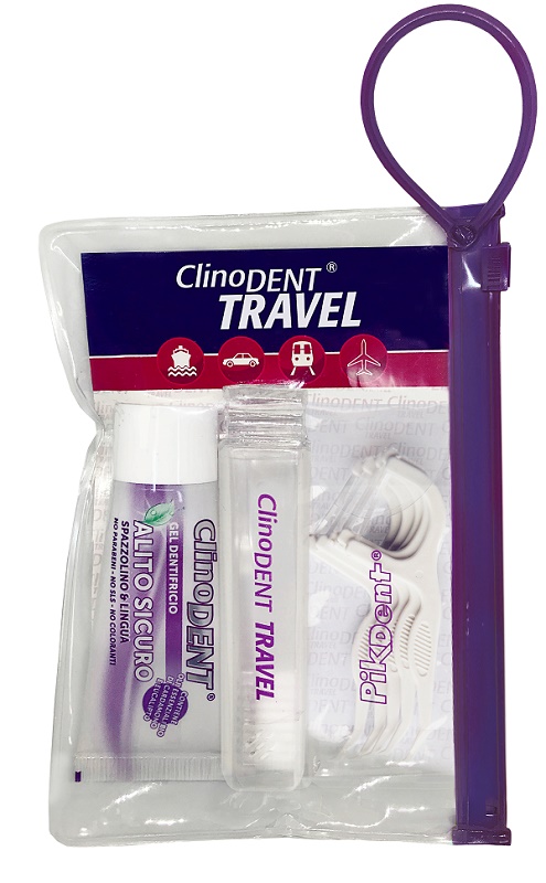 CLINODENT TRAVEL KIT - Farmafamily.it