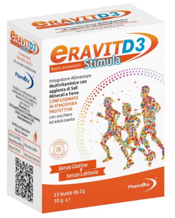 ERAVIT D3 STIMULA 15 BUSTINE STICK PACK 2 G - Farmafamily.it