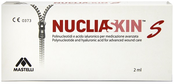 NUCLIASKIN S MEDICAZIONE AVANZATA BIOATTIVA TRATTAMENTO ULCERE E LESIONI CUTANEE FIALA-SIRINGA DA 2 ML - Farmafamily.it