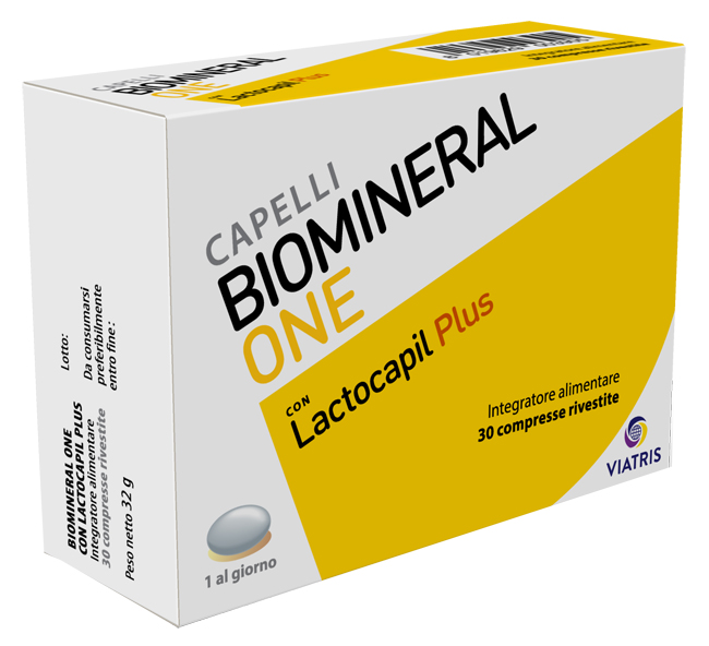 BIOMINERAL ONE LACTOCAPIL PLUS 30 COMPRESSE - Farmafamily.it