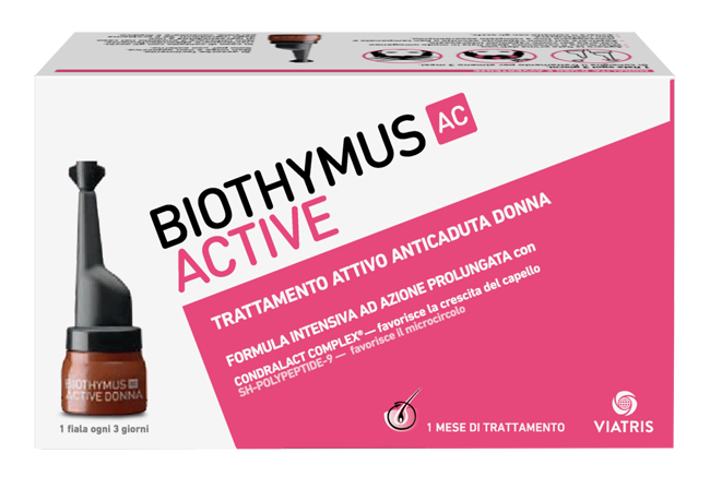 BIOTHYMUS AC ACTIVE TRATTAMENTO ATTIVO ANTICADUTA DONNA 10 FIALE - Farmafamily.it
